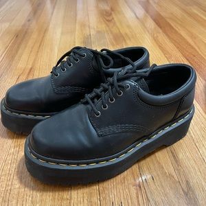 Dr. Martins 8053 Leather Platform Causual Shoes